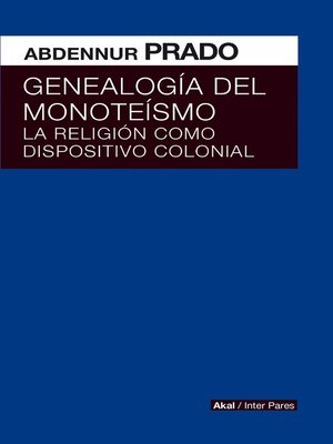 cover image of Genealogía del monoteísmo